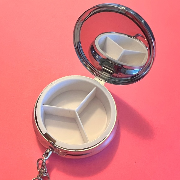 Upcycled/Repurposed Louis Vuitton Monogram Canvas Pill Case - Picture 2 of 2